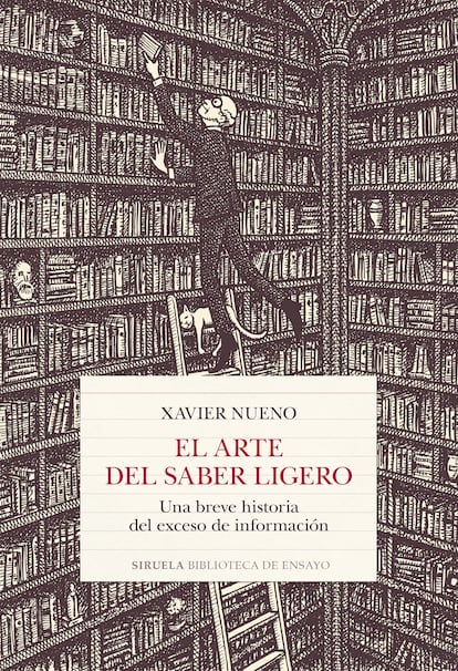 Portada de 'El arte del saber ligero', de Xavier Nueno