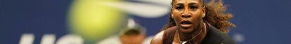 Serena Williams, durante un partido del US Open en Nueva York.