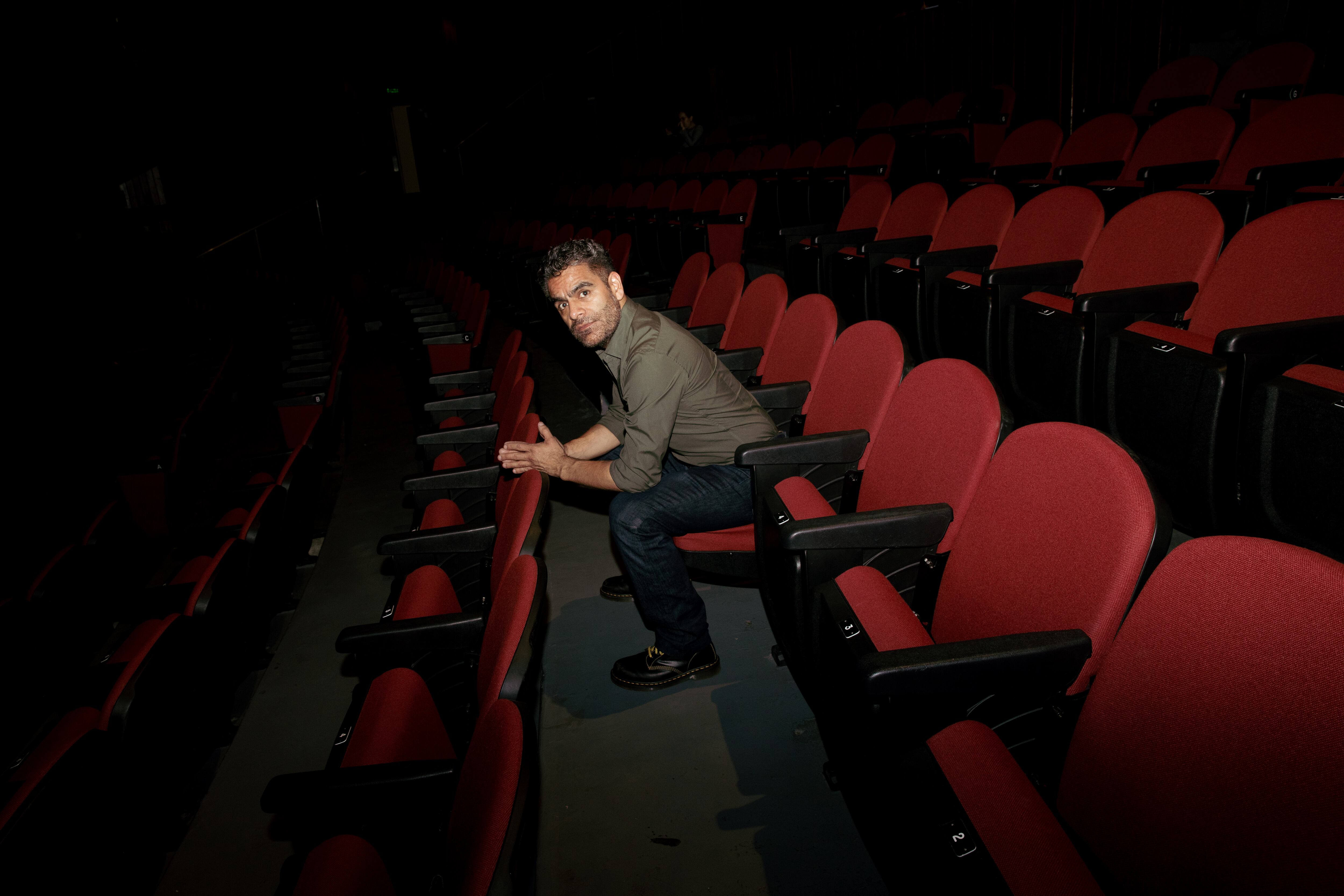 Adrián Vázquez, director de la compañía de teatro 