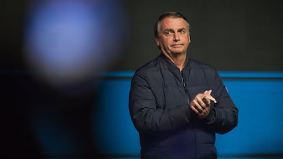 Jair Bolsonaro during the Conservative Political Action Conference in Camboriu, Brazil, last July.
