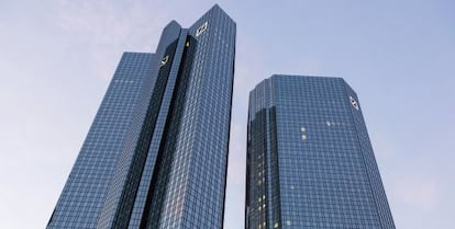 Sede de Deutsche Bank en Fráncfort (Alemania).