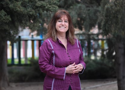 La viróloga Inmaculada Casas, coordinadora de la red española de vigilancia genómica del coronavirus e investigadora del Centro Nacional de Microbiología, en Majadahonda (Madrid).