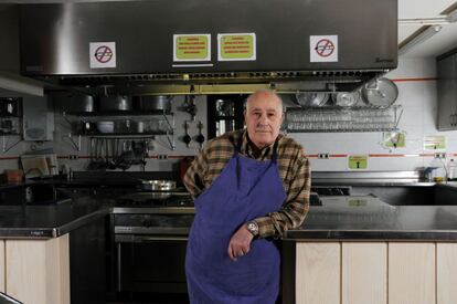 Paco García San Román vive en Irún y durante el bombardeo tenía 7 años. Foto cedida por la Asociación de Investigación por la Paz (Gernika Gogoratuz).