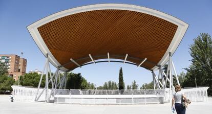 Auditorio del parque Alcalde Carlos Arias, en el barrio de Aluche.