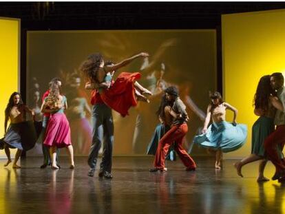 El ballet de Koki y Pajarín Saavedra.