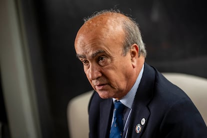 Mariano Jabonero durante entrevista con El País.
