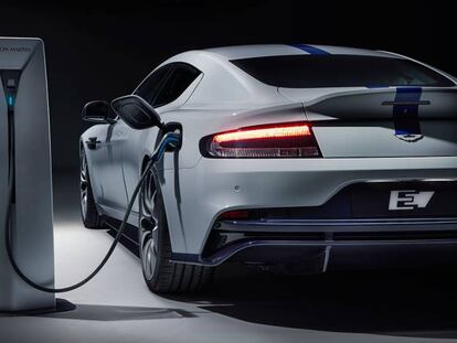 Aston Martin presenta su sedán 100% eléctrico de 610CV ¿rival del Porsche Taycan?