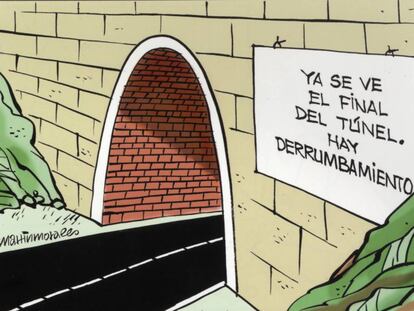 Una vi&ntilde;eta de Mart&iacute;nmorales que alude a la crisis publicada en &#039;Abc&#039; el 23 de febrero de 2010.