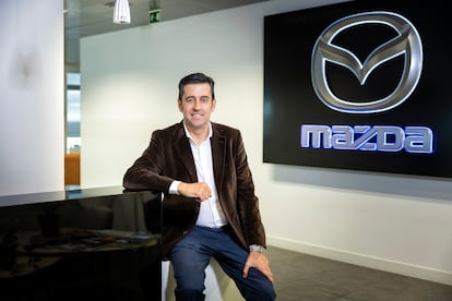 Ignacio Beamud, presidente de Mazda España, fotografiado en la sede la compañía en Madrid.