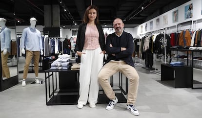 Veronika Nikolaeva, co fundadora de Fashionalia, y Sergio Lucas Ocaña, consejero delegado.