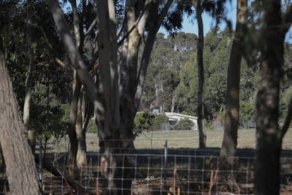 La granja de Osmington (Australia) donde se han hallado los cuerpos, dos adultos fuera de la casa y el resto de las víctimas, dentro. 