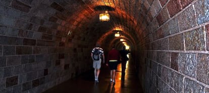 Túnel de acesso ao Ninho de Águia, em Berchtesgaden (Alemanha).