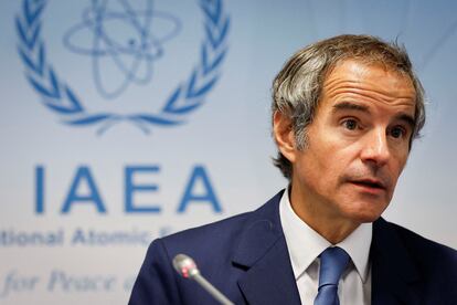 The director general of the International Atomic Energy Agency, Rafael Grossi, on March 4 in Vienna (Austria).
