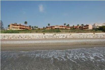 Imagen de la urbanización Bermudas Beach, en Estepona.