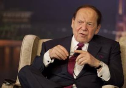 El multimillonario Sheldon G. Adelson. EFE/Archivo