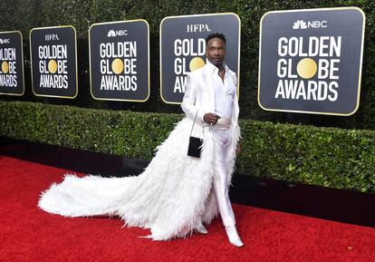 Billy Porter, siempre el hombre más llamativo y rompedor de cualquier alfombra roja.