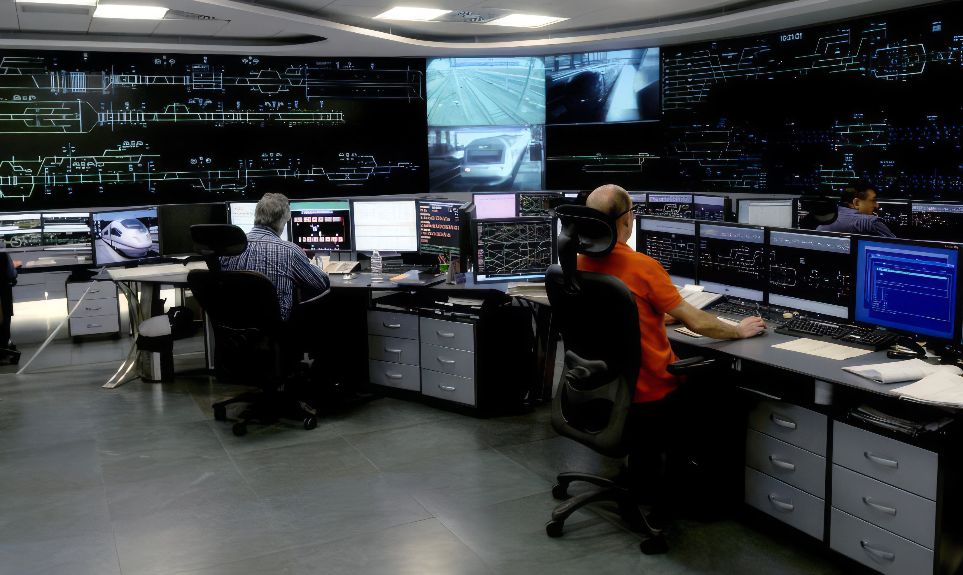 Centro de Control de Atocha, un centenar de operarios entre la presión del tráfico y un ‘software’ de vanguardia