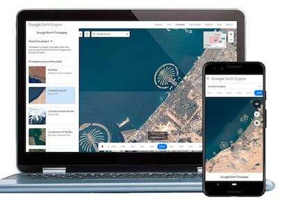 Google Earth lleva sus espectaculares Timelapse a la versión móvil