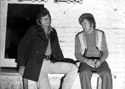 Roman Polanski (izquierda) y Jerzy Skolimowski, a inicios de los años sesenta.