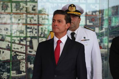 El presidente, Enrique Pe&ntilde;a Nieto, durante su visita a Paraguay la semana pasada. 