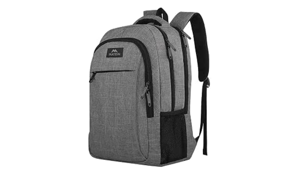 Mochila acolchada para llevar el portátil de 15,6 pulgadas.