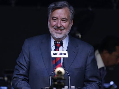 Guillier, candidato chileno de centro-esquerda