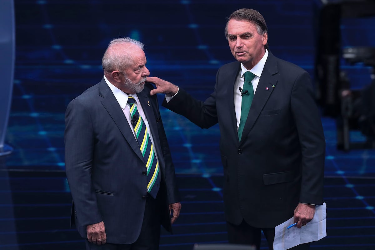 Lula y Bolsonaro chocan en un primer cara a cara sin vencedor claro ...