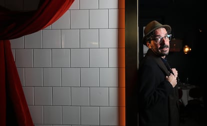 Darío Adanti, en el Café Comercial de Madrid.