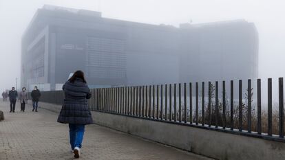 Edificio de Soluciones Empresariales de la Junta de Castilla y León conocido como la Perla Negra. 