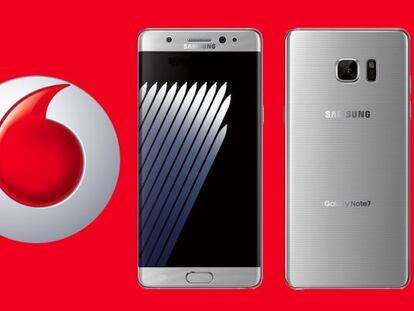 Vodafone lanza en exclusiva el Samsung Galaxy Note 7 en Silver Titanium