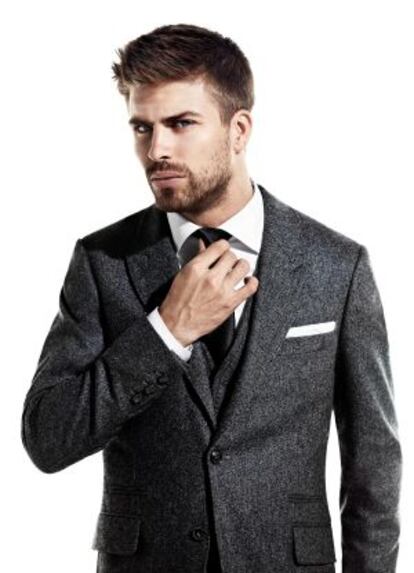 Gerard Piqué en la campaña de Mango.