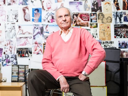 Photographer Gianni Ferrari, at his home in Madrid.