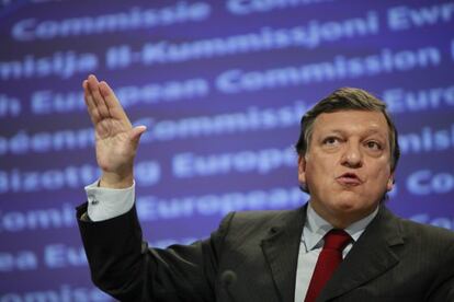 El presidente de la Comisión Europea, Jose Manuel Durao Barroso.