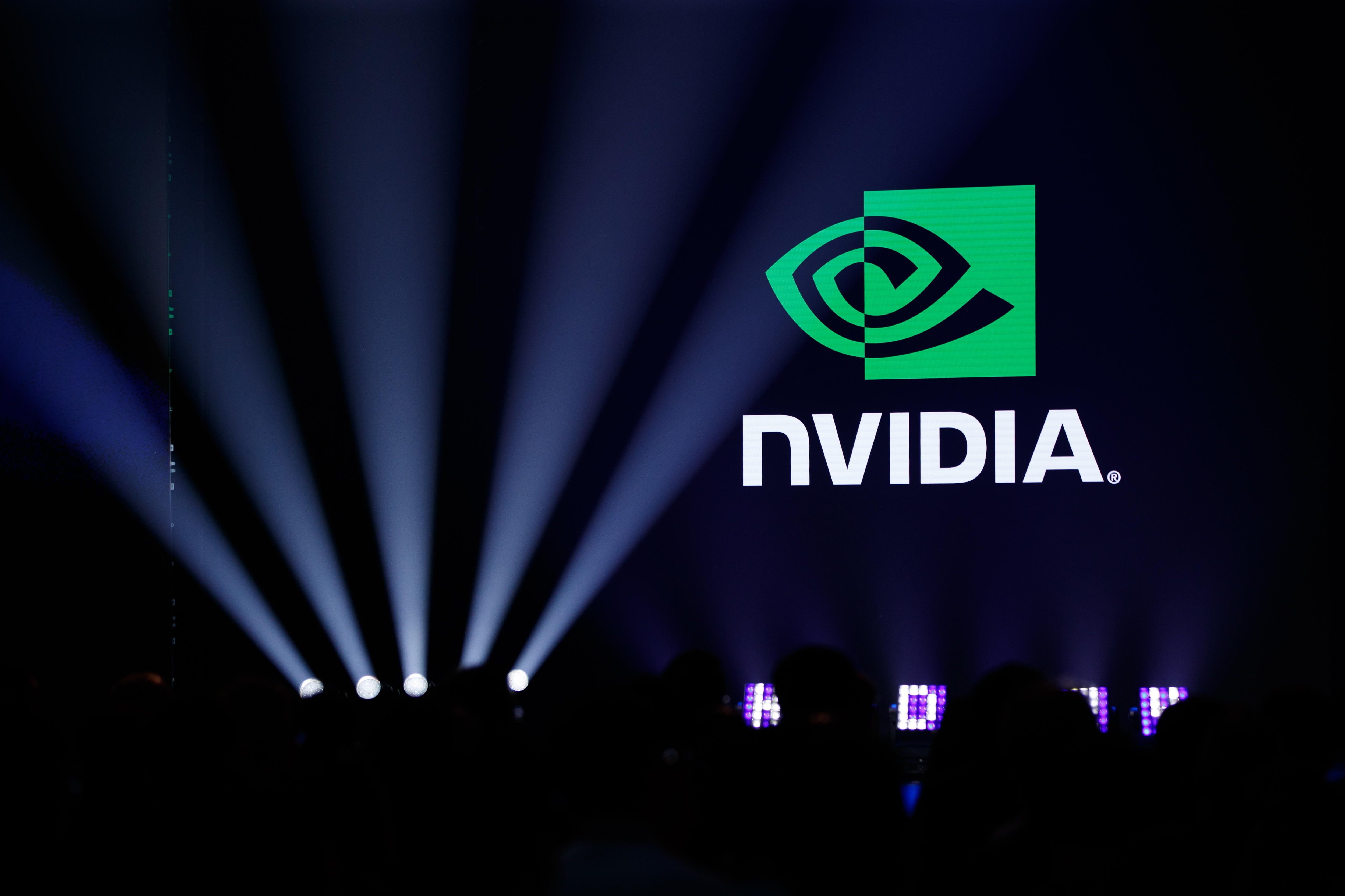 Logo de Nvidia.