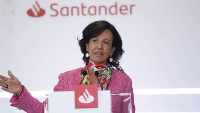 Ana Botín, presidenta de Banco Santander.