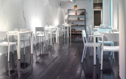 El restaurante MyVeg, fundado en 2013 por un grupo de socios entre ellos el chef, con una estrella Michelin, David Yárnoz.