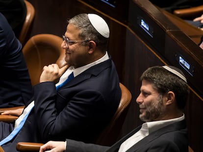 Itamar Ben-Gvi y Bezalel Smotrich