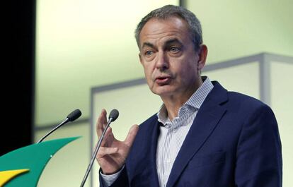 El expresidente del Gobierno español José Luis Rodríguez Zapatero.