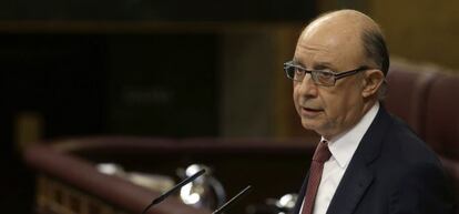 El ministro de Hacienda, Crist&oacute;bal Montoro.