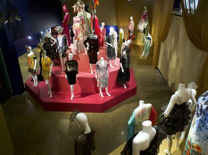 Una de las salas de la retrospectiva de Zandra Rhodes '50 Years of Fabulous'.