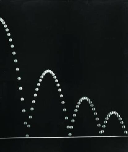 'Pilota rebotant en arcs decreixents', del 1958.