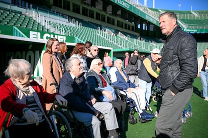 Una de las actividades del proyecto: la visita al emblemático Estadio Martínez Valero, hogar del Elche CF.