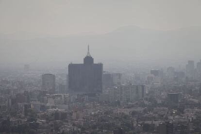 Una imagen de la Ciudad de M&eacute;xico del 12 de febrero de este a&ntilde;o. 