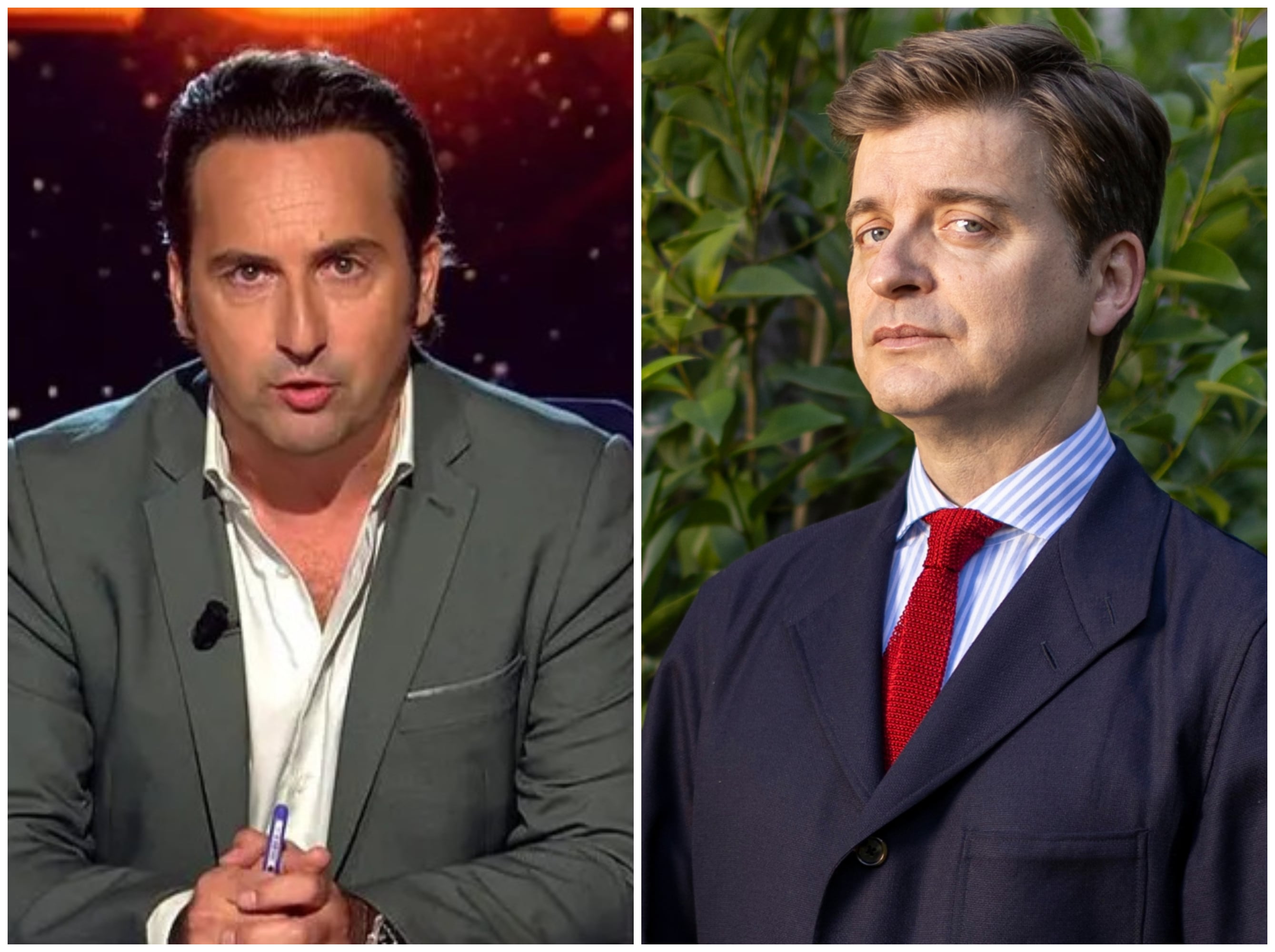 Iker Jiménez, presentador de 'Horizonte' y 'Cuarto milenio' en Cuatro, y Marc Giró, presentador de 'Cara al show' en La Sexta.