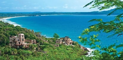 Vista de la bahía desde Litibú.