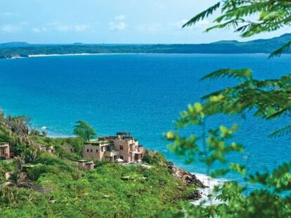 Vista de la bahía desde Litibú.