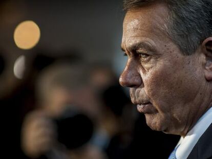 El presidente de la C&aacute;mara de Representantes, John Boehner.