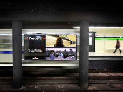 Arte en la estación de metro de Drassanes