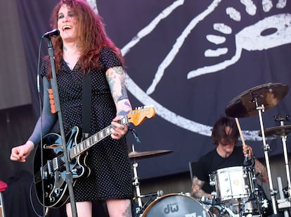 Laura Jane Grace, antes Tom Gabel, líder de Against Me.