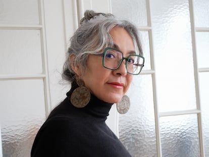 La escritora Cristina Rivera Garza, en Berlín.